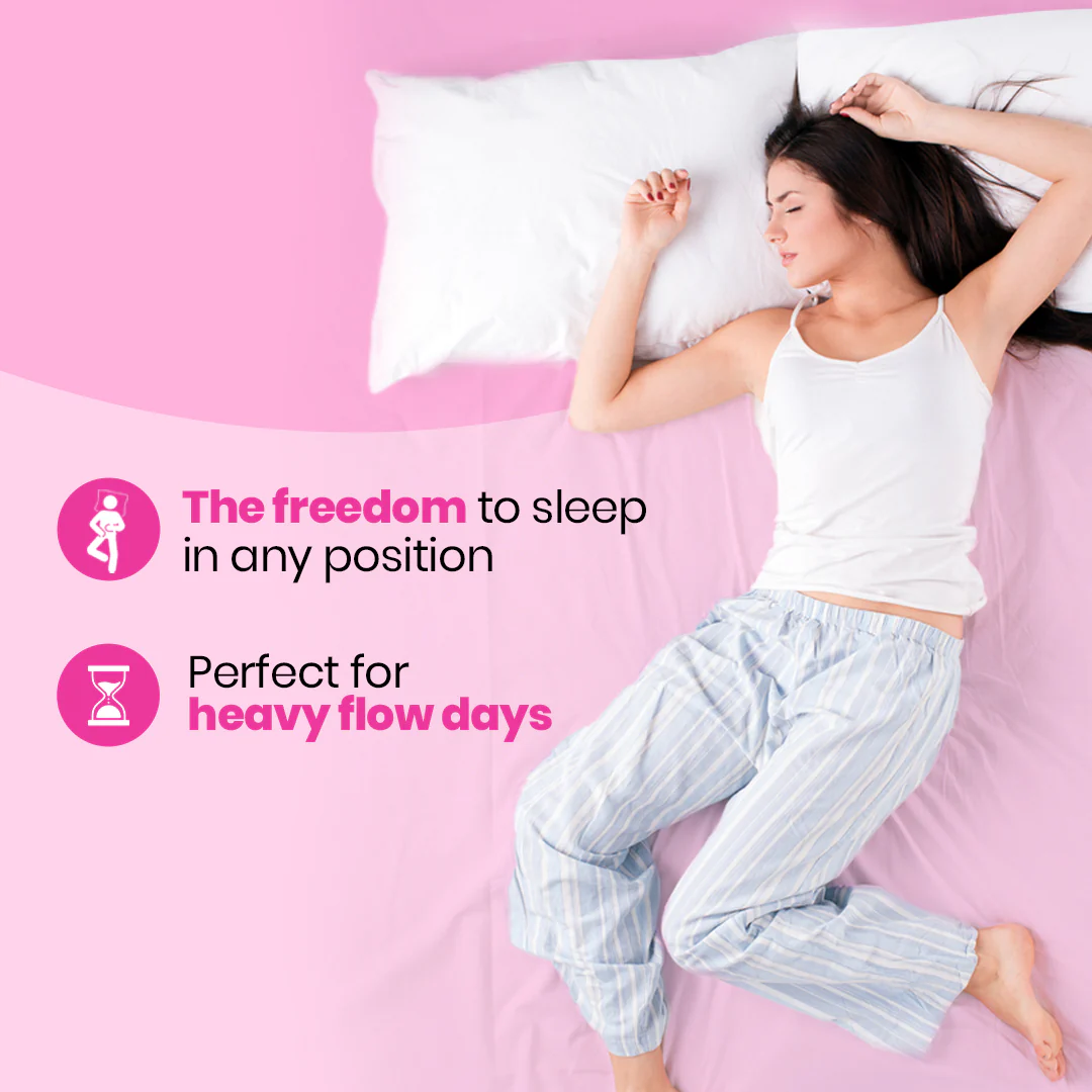 i-activ Period Panty for Girls & Women | M-L | Disposable Period Panties for Women Leak Proof | Maternity Pads for Heavy Flow Periods | Overnight 360 Degree Protection | Waist Size-24 to 39" - Image 4