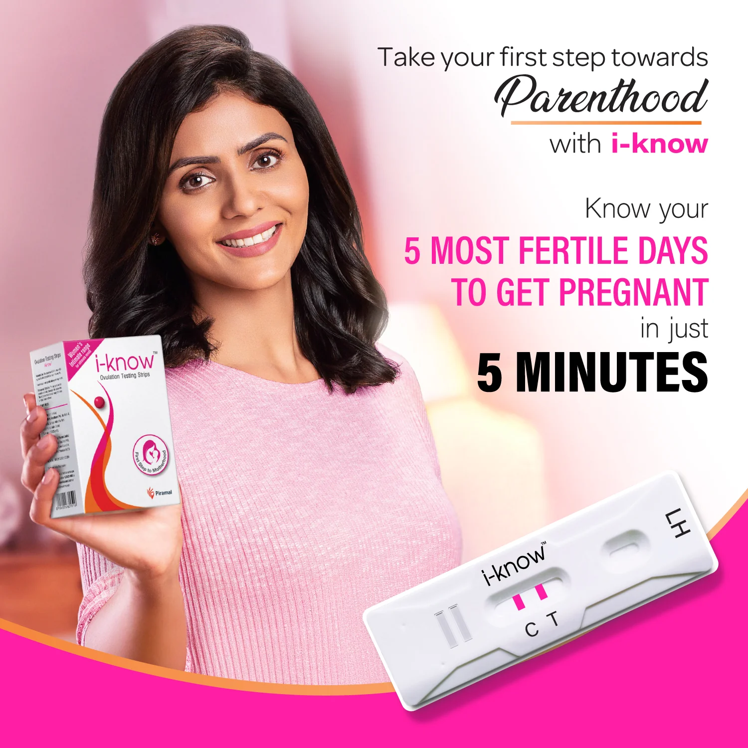 i-know Ovulation Testing Strips & i-know Pregnancy Testing Kit Combo - Image 3