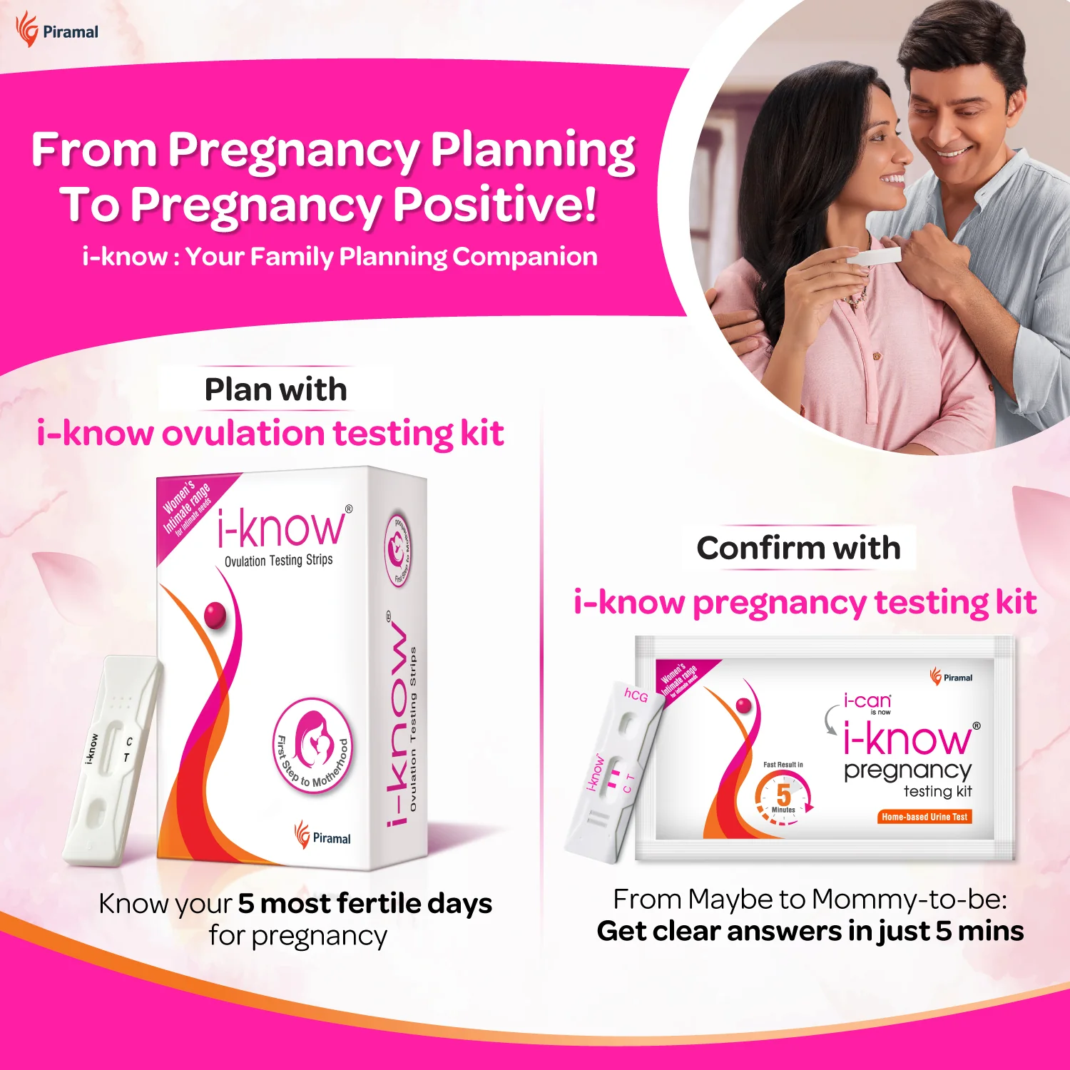 i-know Ovulation Testing Strips & i-know Pregnancy Testing Kit Combo - Image 8