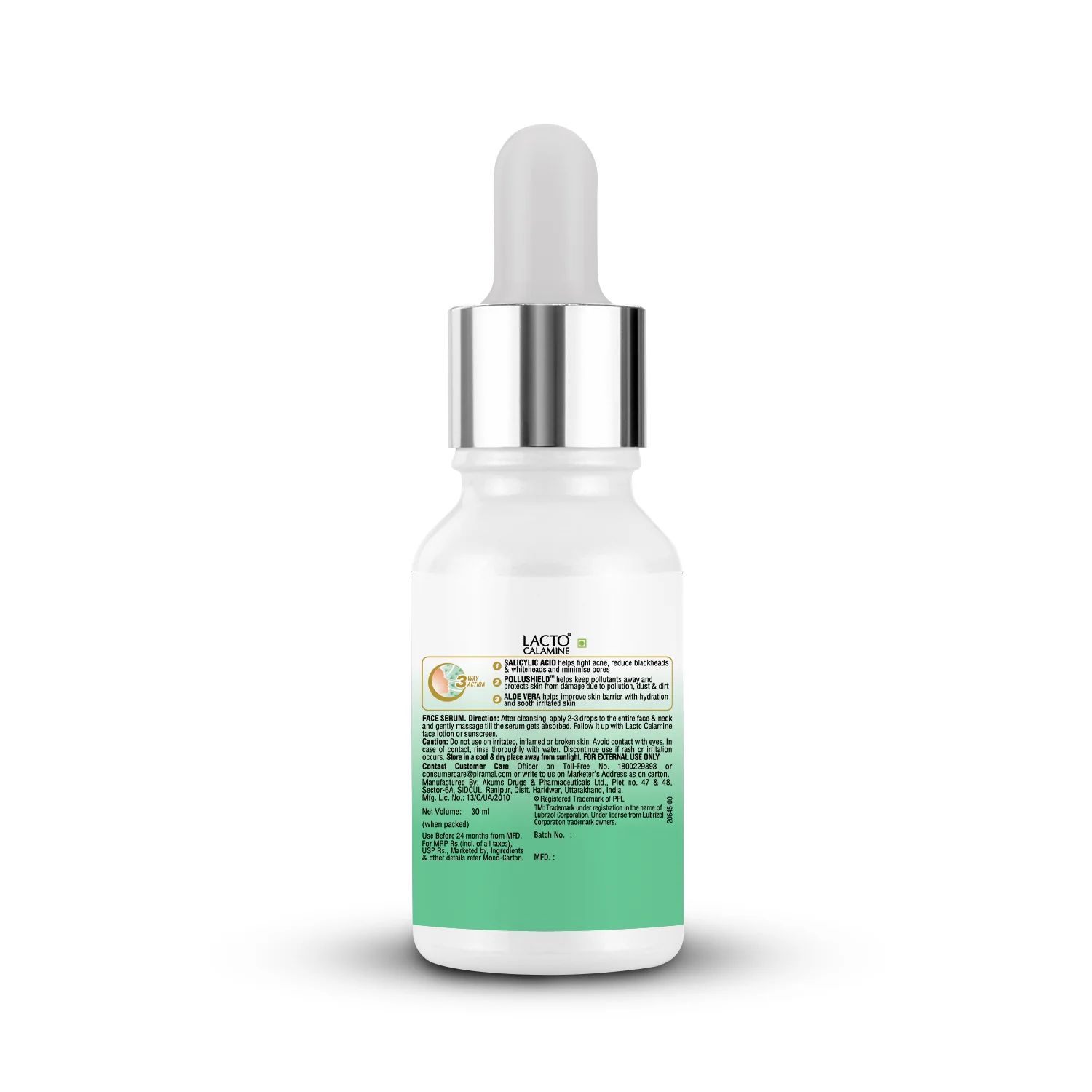 Lacto Calamine 2% Salicylic Acid Serum | Face Serum For Acne, Blackheads, Oil control & Open Pores | Serum For Clear Skin | Dermatologically Tested & Fragrance Free | 30ml - Image 10