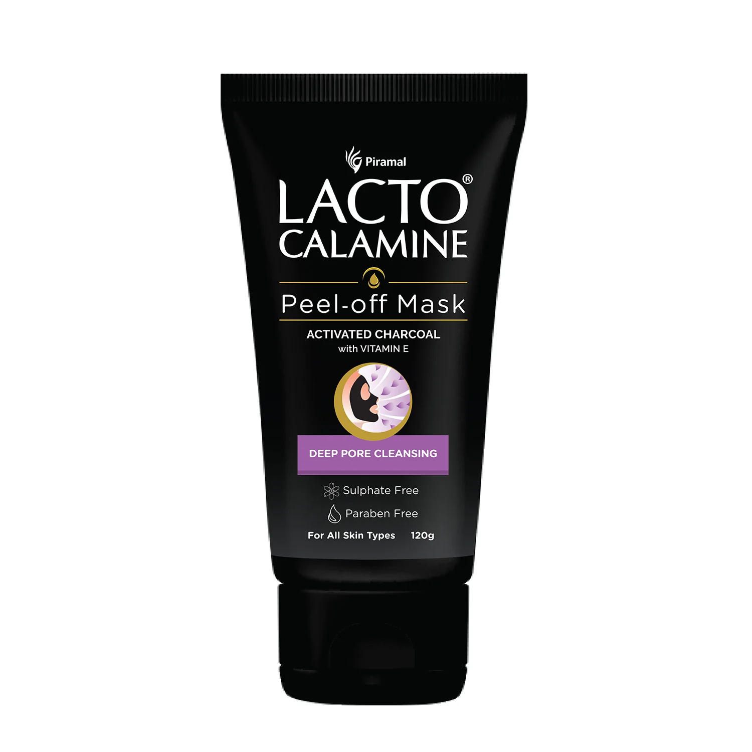 Lacto Calamine Face Peel Off Mask | Activate Charcoal & Vitamin E - Image 9